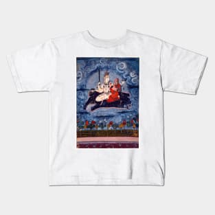 Shiva and Devi on the Elephant Demon Gajasura's Hide 17th Century Kids T-Shirt